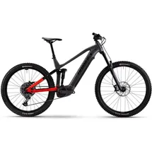 Haibike Allmtn 4 2025 29 Zoll silver/red/black glossy M