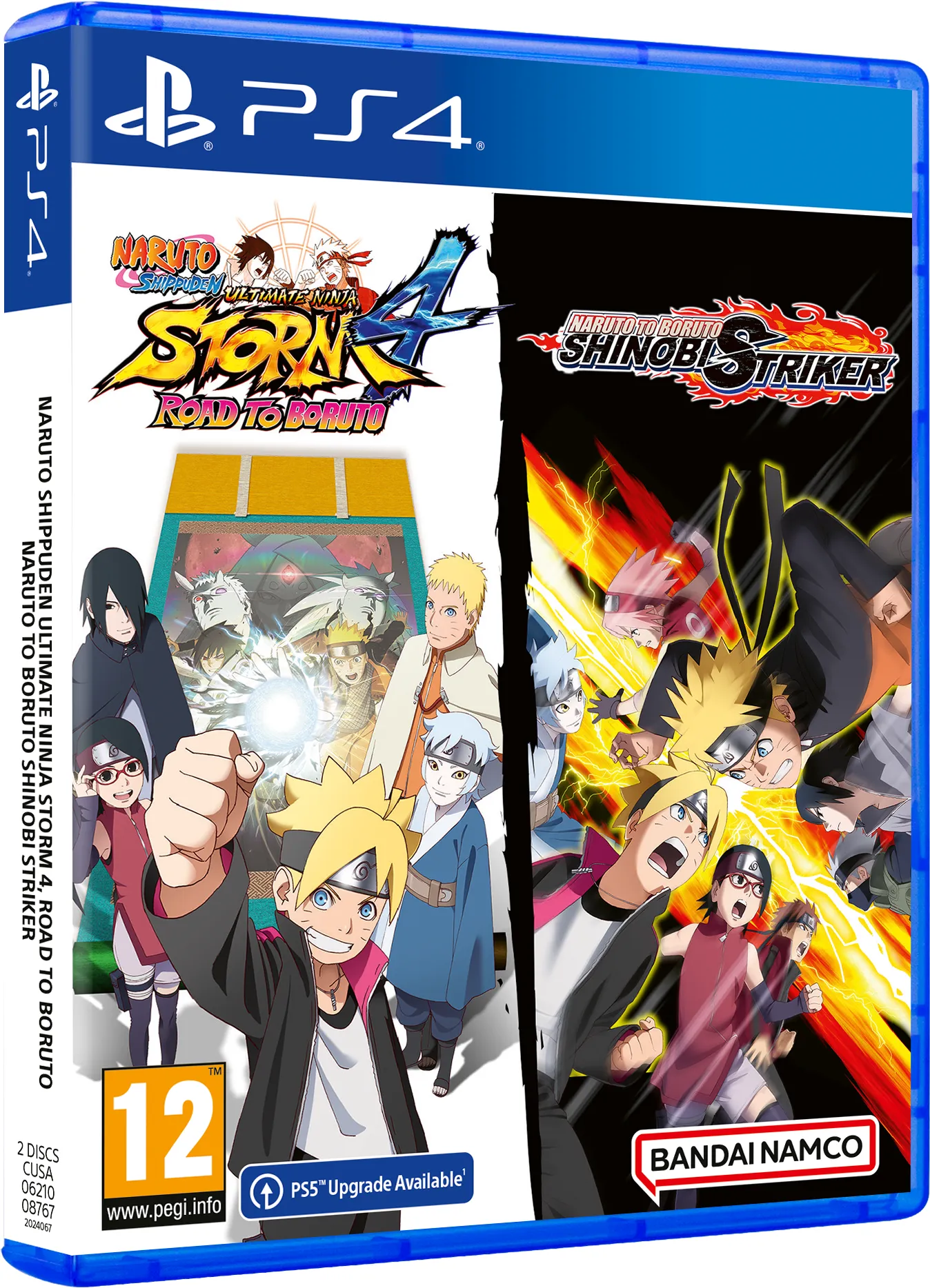 Bandai Namco, Naruto Shippuden Ultimate Ninja Storm 4, Road to Boruto + Naruto to Boruto Shinobi Striker
