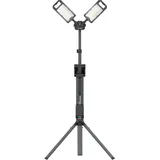 SCANGRIP Tower 8 Connect, Stativ mit LED-Strahlern 8000 Lumen und Universelles Stromversorgungssystem