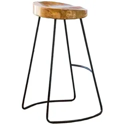 Gastronomiemöbel Restaurant Design Esstisch Biertisch Stehtisch Bareinrichtung Vollholz hocker 75cm