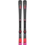 SALOMON Damen All-Mountain Ski E S/MAX N?6 XT +, Black/Red/Sugar Plum, 140