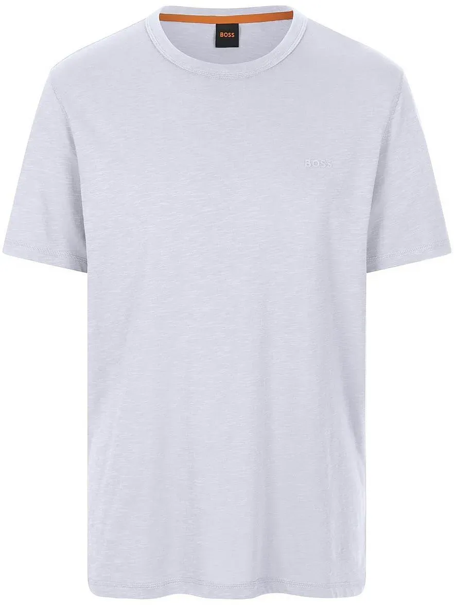 Rundhals-Shirt BOSS weiss, 58