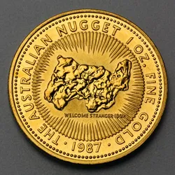 Goldmünze 1oz Australian Nugget 1987 (Australien)