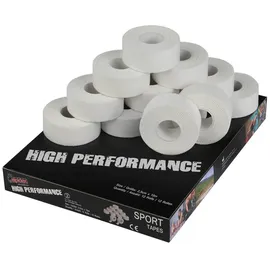 Alpidex Sport Tape 12 Rollen 2,5 cm x 10 m Weiß