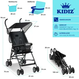Kidiz City schwarz