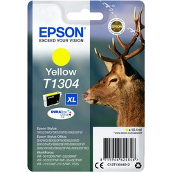 Epson Original T1304 Hirsch Druckerpatrone gelb 1005 Seiten 10,1ml (C13T13044012)