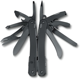 Victorinox Swiss Tool Spirit MXBS, Multi-Tool-Zange Taschengröße 24 Werkzeug Schwarz