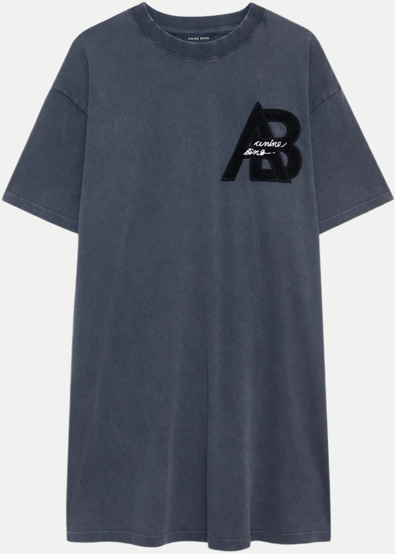 Mini-Shirtkleid Beth Blau XS