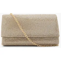 Clutch - Damen - gold