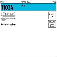 Industrial Quality Supplies DIN 11024 A 4 4 mm