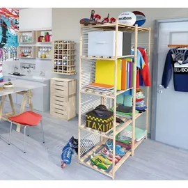 Astigarraga Natura-Lattenregal 5 Böden 171 x 65 x 40 cm