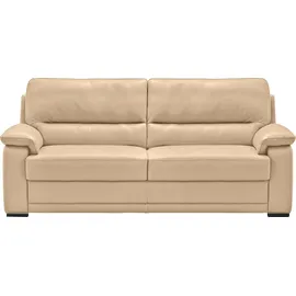 Egoitaliano 3-1 Garnitur Leder 3-Sitzer Beige