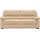 Egoitaliano 3-1 Garnitur Leder 3-Sitzer Beige