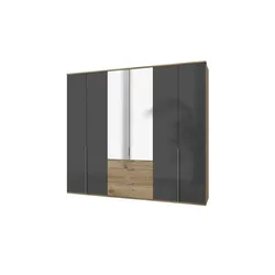 Kleiderschrank  New York C ¦ grau ¦ Maße (cm): B: 270 H: 236 T: 58.0