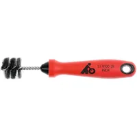 Lessmann Fittingbürste gewellter INOX-Draht, passend für Rohr-Innen-⌀ 22 mm