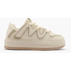 Platform Sneaker - Damen - beige