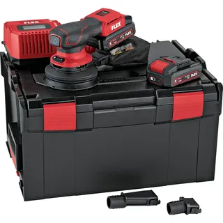 Flex Akku-Exzenterschleifer ORE 2-125 18-EC/2.5 Set Akku, inkl. Schnellladegerät, Schleifteller-ø 125 mm, Multisander 18 V) 532083