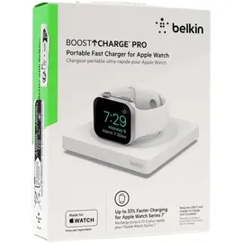 Belkin tragbares Schnellladegerät für die Apple Watch weiß WIZ015btWH