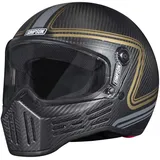 Simpson M30 Slipline Matt Schwarz/Gold/Grau XL