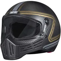 Simpson M30 Slipline Matt Schwarz/Gold/Grau XL