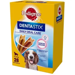 PEDIGREE DentaStix (mittlere Rassen) Zahnsnack für Hunde 28 Stück 4x180g