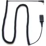 Poly Headsetadapter Mini-Stecker zu Quick Disconnect