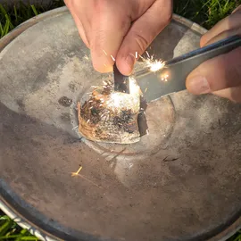 casativo-outdoor Magnesium Feueranzünder Schwarz