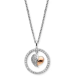 Engelsrufer Kette ERN-HEARTWING-ZI-BIR - silber