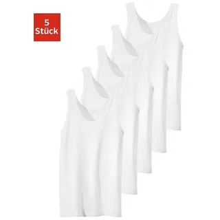 H.I.S. H.I.S Unterhemd (Packung, 5-St) Feinripp-Qualität, reine Baumwolle weiß 116