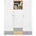 Lomadox Kleiderschrank Pineto-133 150 x 190 x 50 cm Weiß/Grau