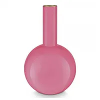 Pip Studio Metall Vase Mittel Rosa 33cm