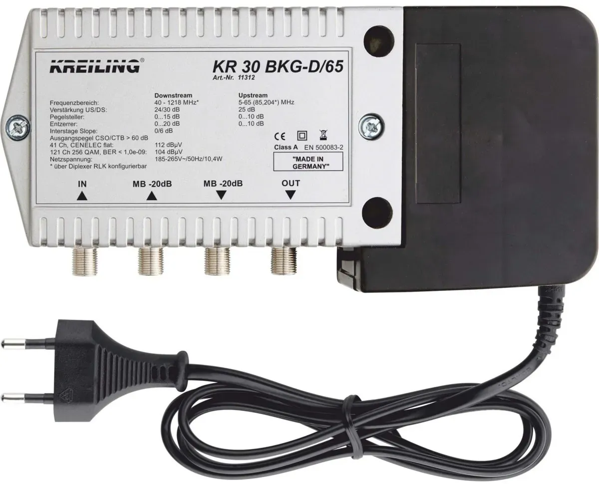 Kreiling Ind. BKG-Verstärker KR 30 BKG-D/65