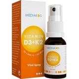 Mediakos GmbH Vitamin D3 + K2 4000 I.e. 60 Μg Mediakos Vital Spray