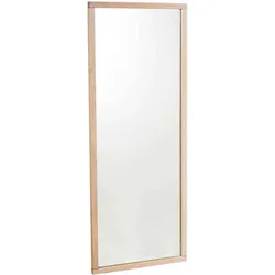 Schlafzimmerspiegel für die Wandmontage Holz White Wash