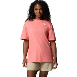 Columbia Rolling Bend Graphic Oversized Tee alpenglow, floral fun (685) L