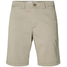 Selected HOMME Chinoshorts »SLHSLIM-MILES FLEX SHORTS NOOS« SELECTED HOMME greige XXL