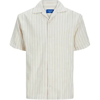 JACK & JONES Cabana Kurzarmhemd Fields Of Rye S