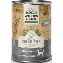 Wildes Land 400g Ziege PUR