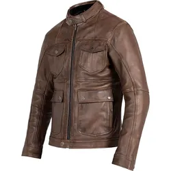 John Doe Drifter, Lederjacke - Braun - 5XL