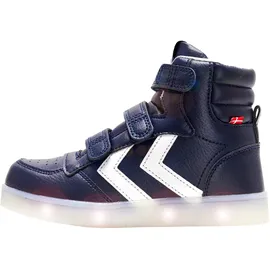 hummel Stadil Flash LED Sneaker Kinder 1009 black iris 35