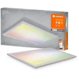 LEDVANCE Smarte LED Panel Leuchte mit WiFi Technologie für Innen, Lichtfarbe änderbar (3000-6500K), RGB Farben änderbar, 600mm x 300mm, Kompatibel mit Google und Alexa, SMART+ PLANON PLUS MULTICOLOR