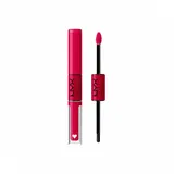 NYX Professional Makeup Shine Loud High Pigment Lip Gloss World Shaper rot