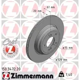 ZIMMERMANN Bremsscheibe 150.3472.20