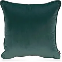 H.O.C.K. Nobile Samt Kissen inkl. Füllung Kuschelkissen Sofakissen Couchkissen (Pale-Green 056, 50 x 50 cm)
