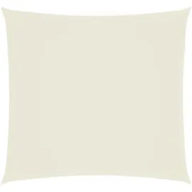 vidaXL Sonnensegel Quadratisch 7 x 7 m Creme