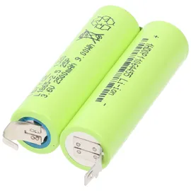 AccuCell Akku passend für Philips IPL Lumea Precision Plus, Philips Prestige SC2001, SC2002, Li-Ion, 7,2V 2500mAh