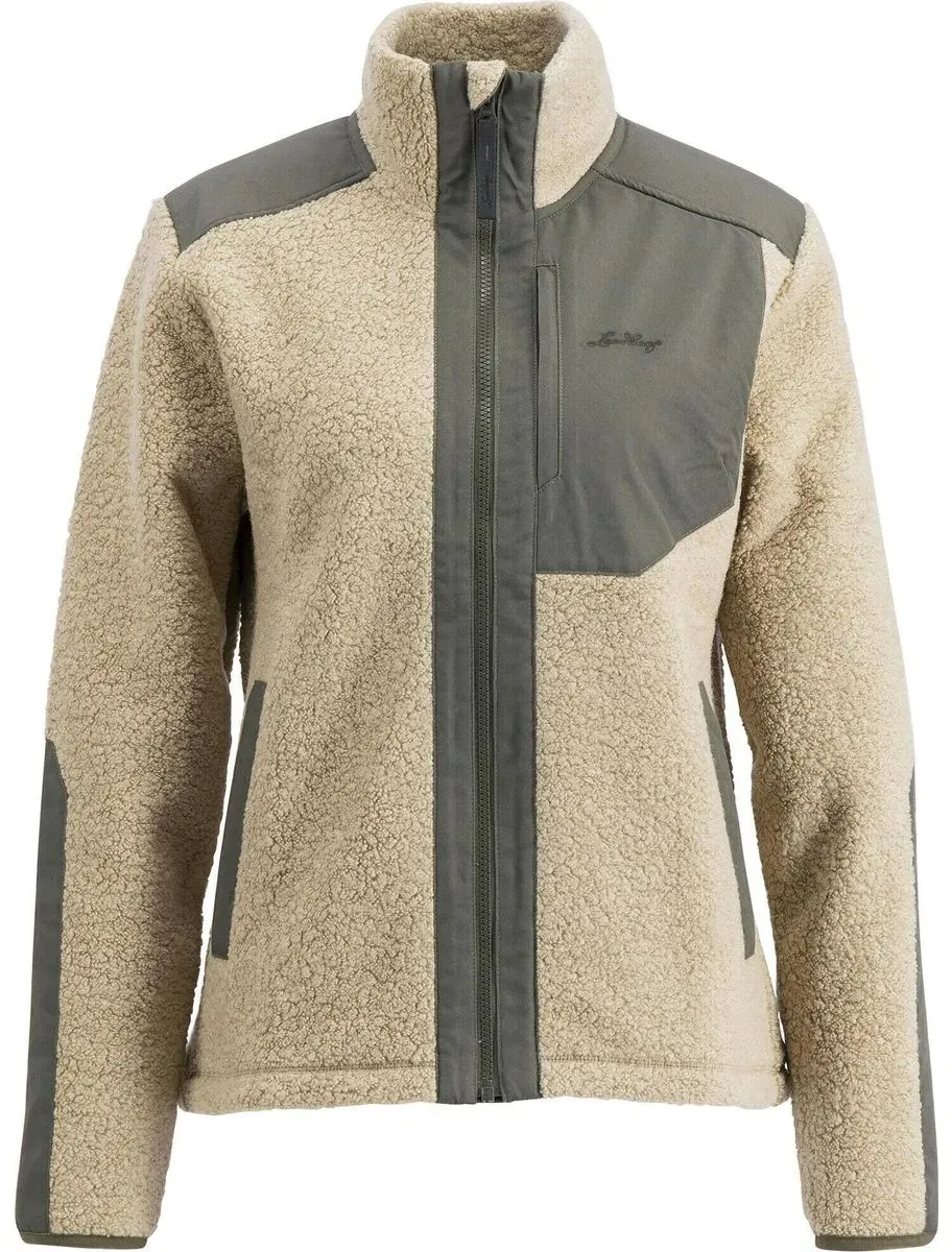 Lundhags Saruk Wool Pile Mid Full Zip W sand (730) L