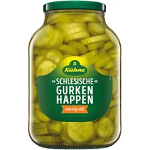 Kühne Schlesische Gurkenhappen, 2650ml Glas