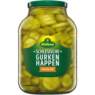 Kühne Schlesische Gurkenhappen, 2650ml Glas