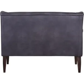 Home Affaire Küchensofa HOME AFFAIRE "Moro", grau (anthrazit), B:142cm H:99cm T:73cm, Microfaser in Antiklederoptik (100% Polyester), Sofas, in verschiedenen Stoffen und Farben